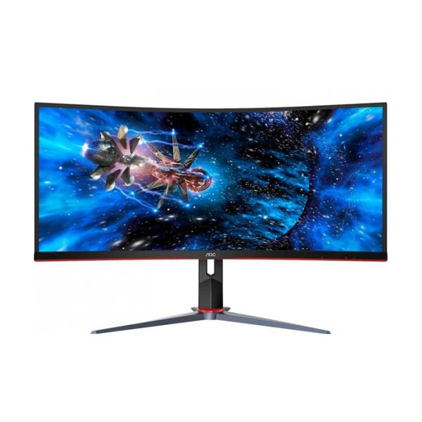 مانیتور ای یو سی مدل سی یو 34 جی2 ایکس/ بی کی (AOC CU34G2X/BK)